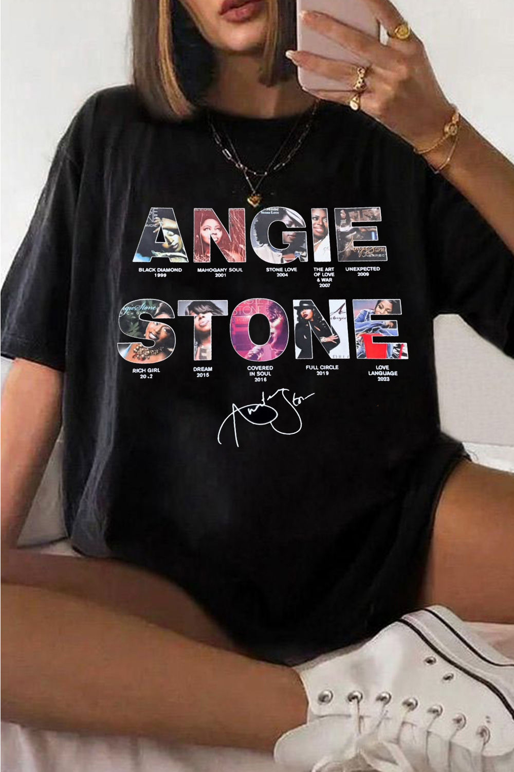 angiestone women T-SHIRT