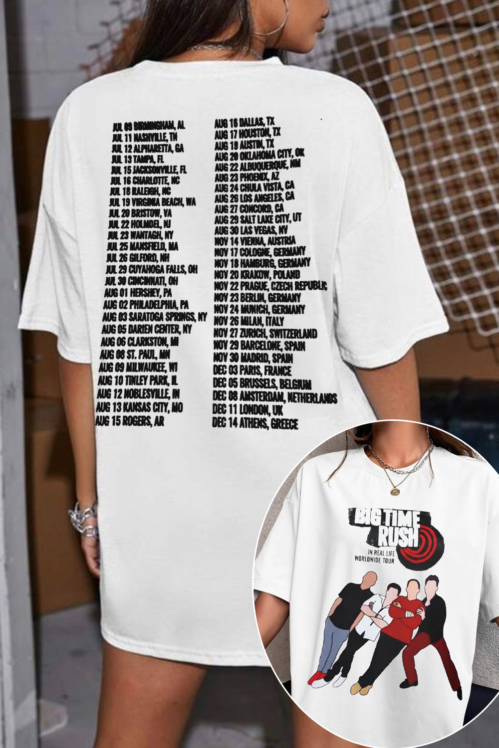 Big Time Rush 2025  T-SHIRT