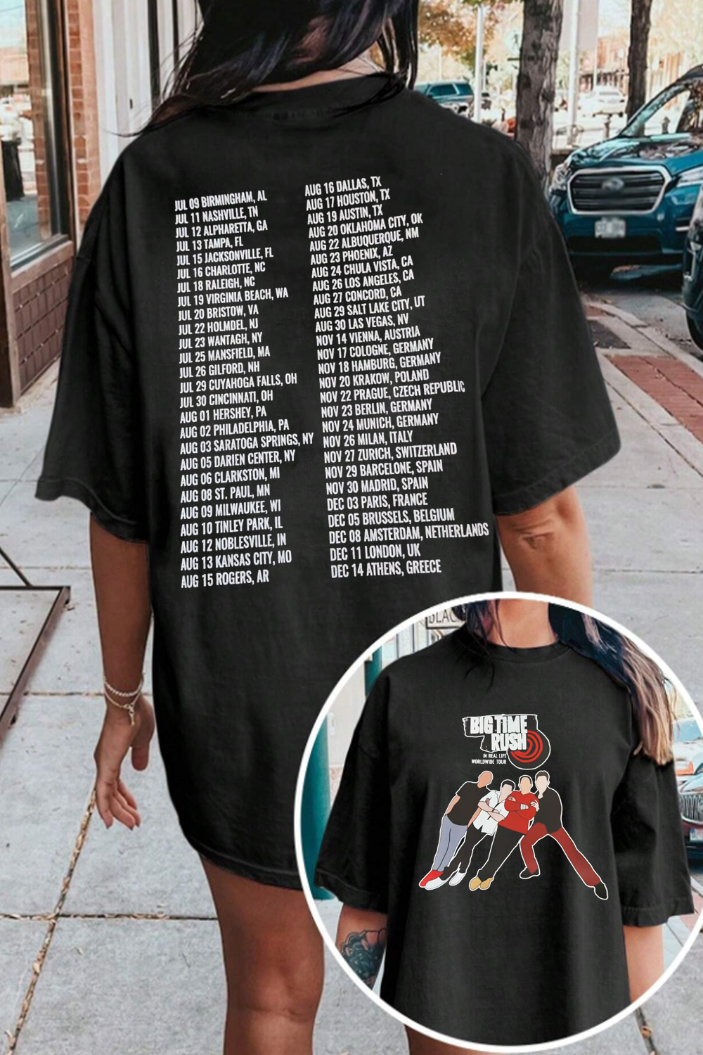 Big Time Rush 2025  T-SHIRT