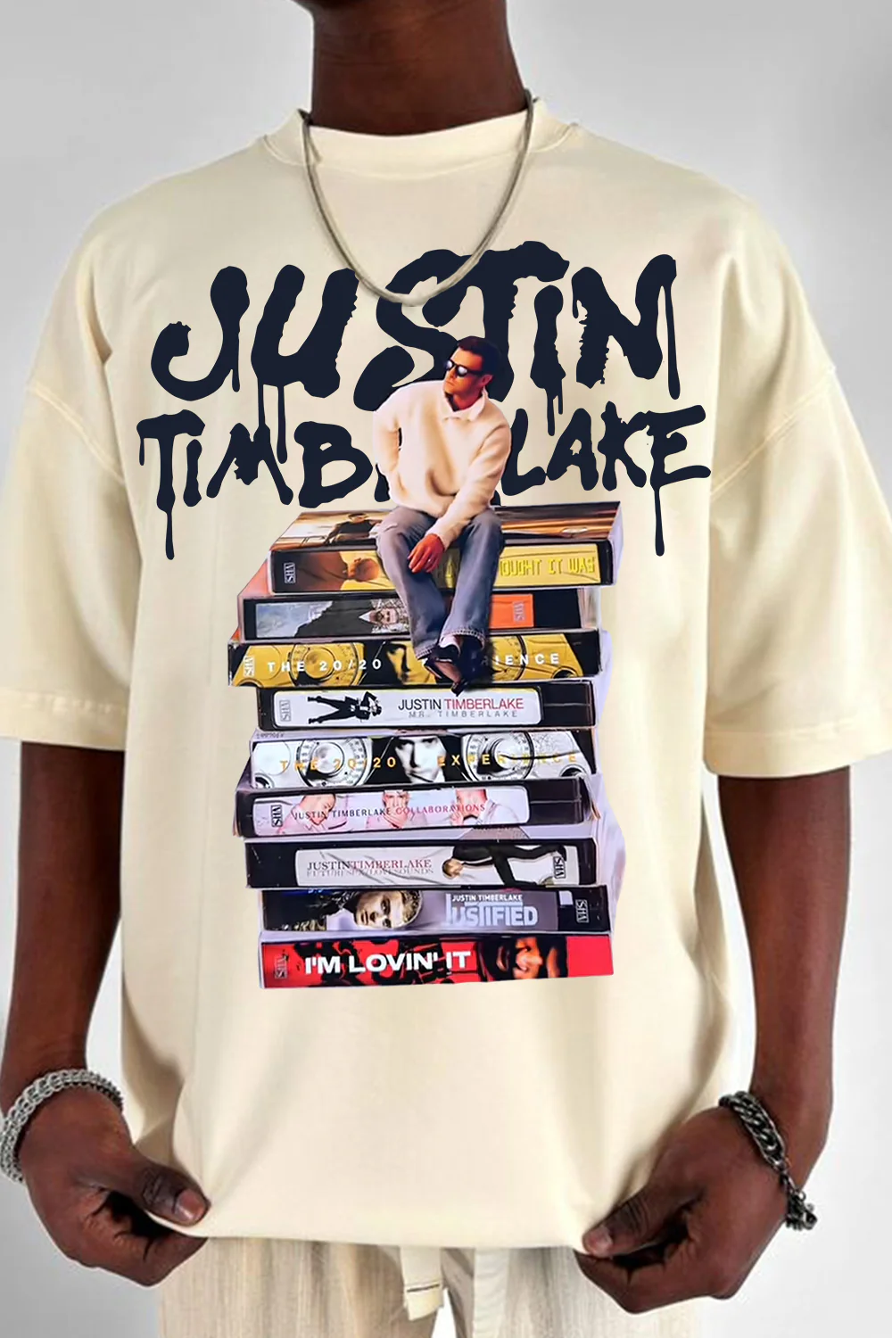Justin Timberlake Concert Album Tee For Men