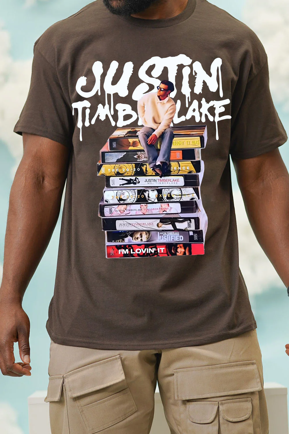 Justin Timberlake Concert Album Tee For Men