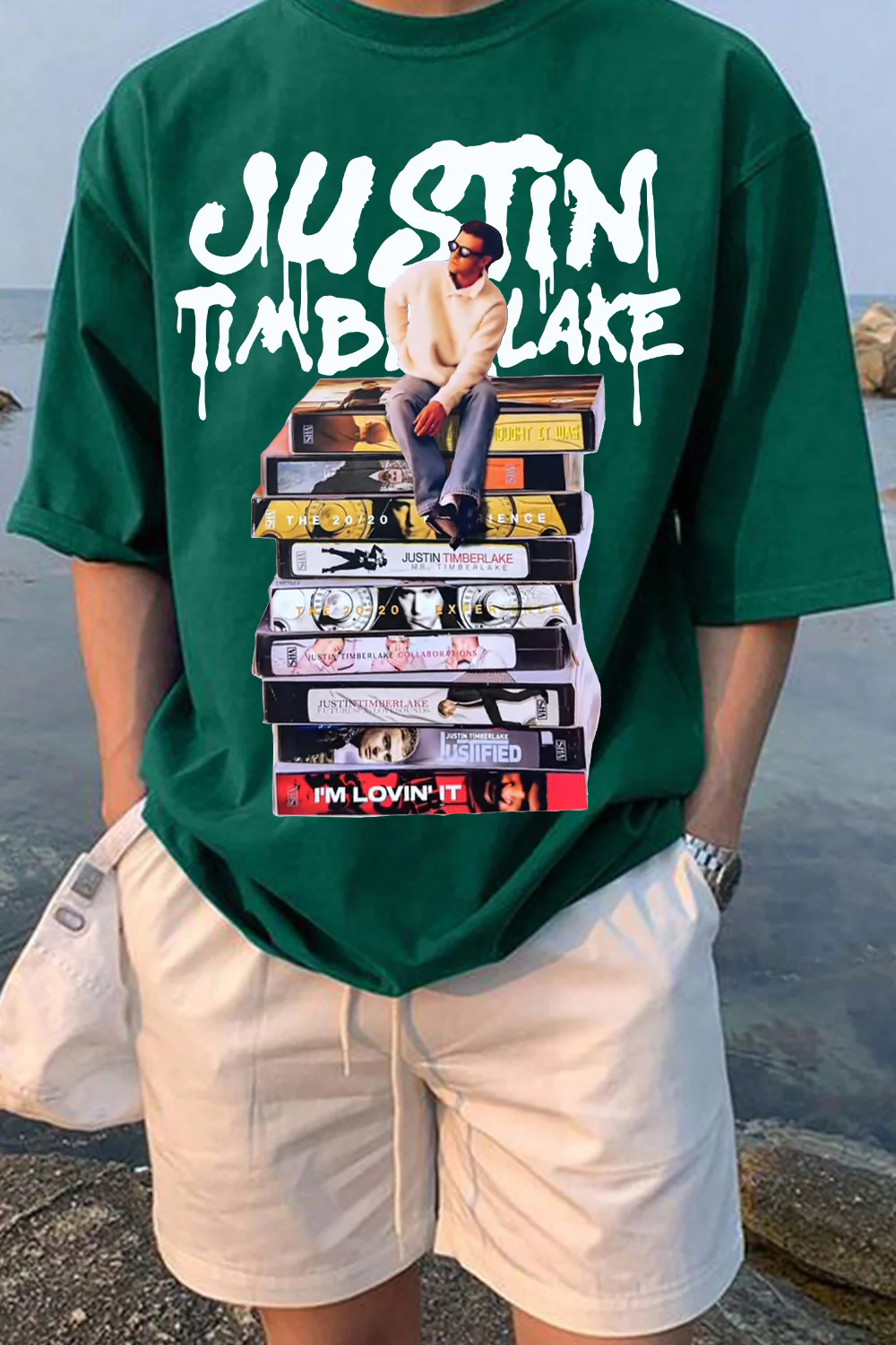 Justin Timberlake Concert Album Tee For Men