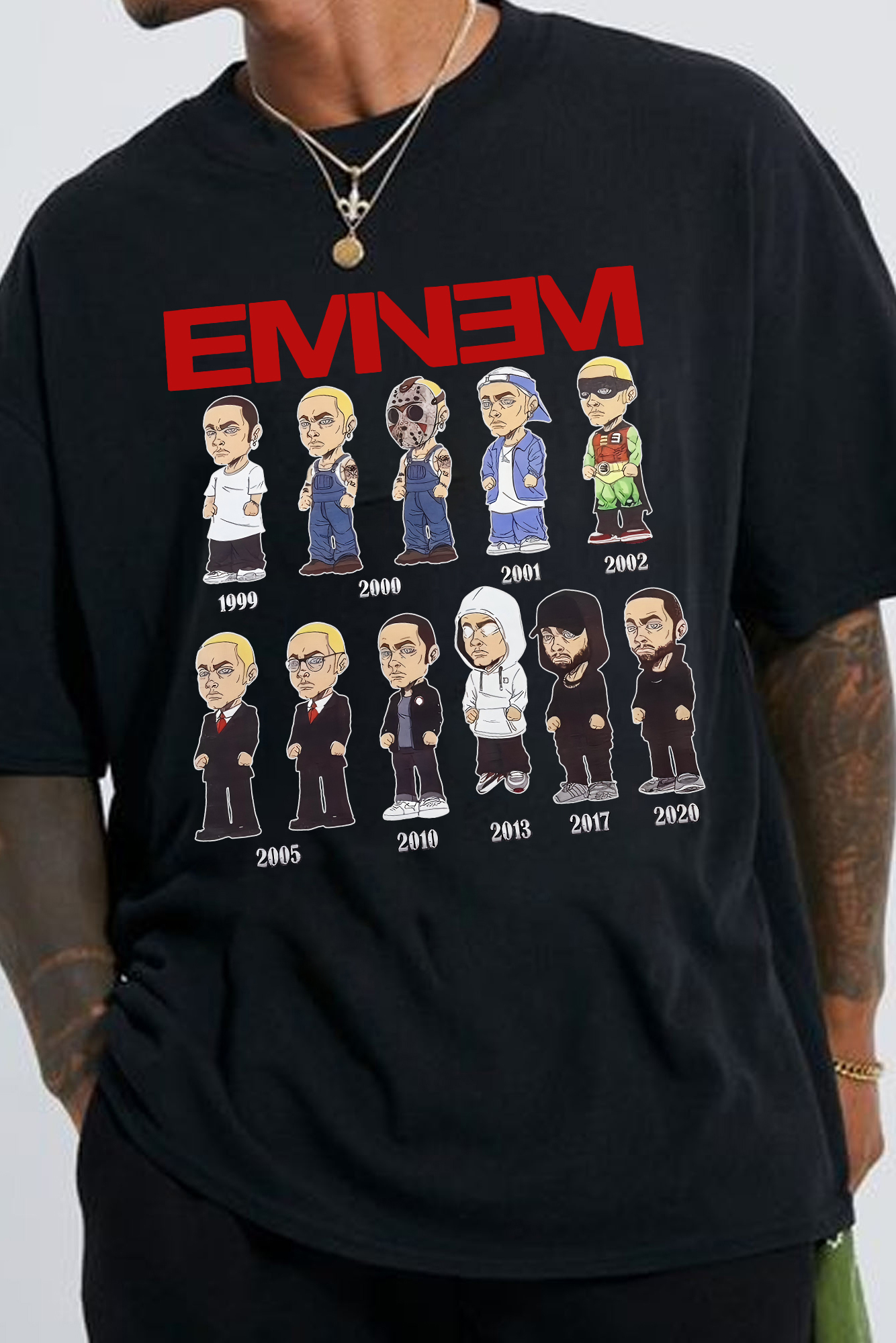 Cute Eminem Slim Shaddy Album Tee For Men