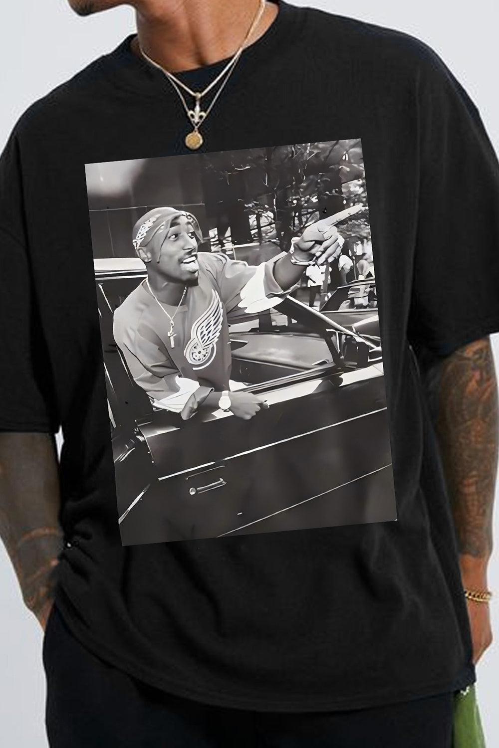 Tupac Shakur Graphic Tee For Men