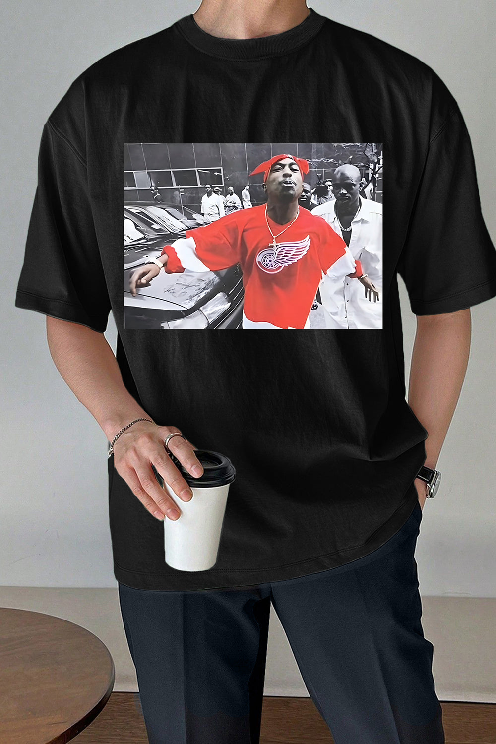 Legend Tupac Shakur Graphic Tee For Men