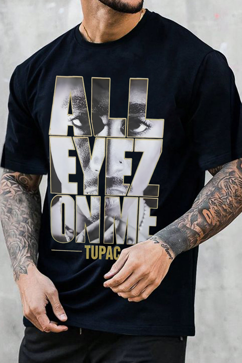 All Eyes On Me Tupac Tee For Men