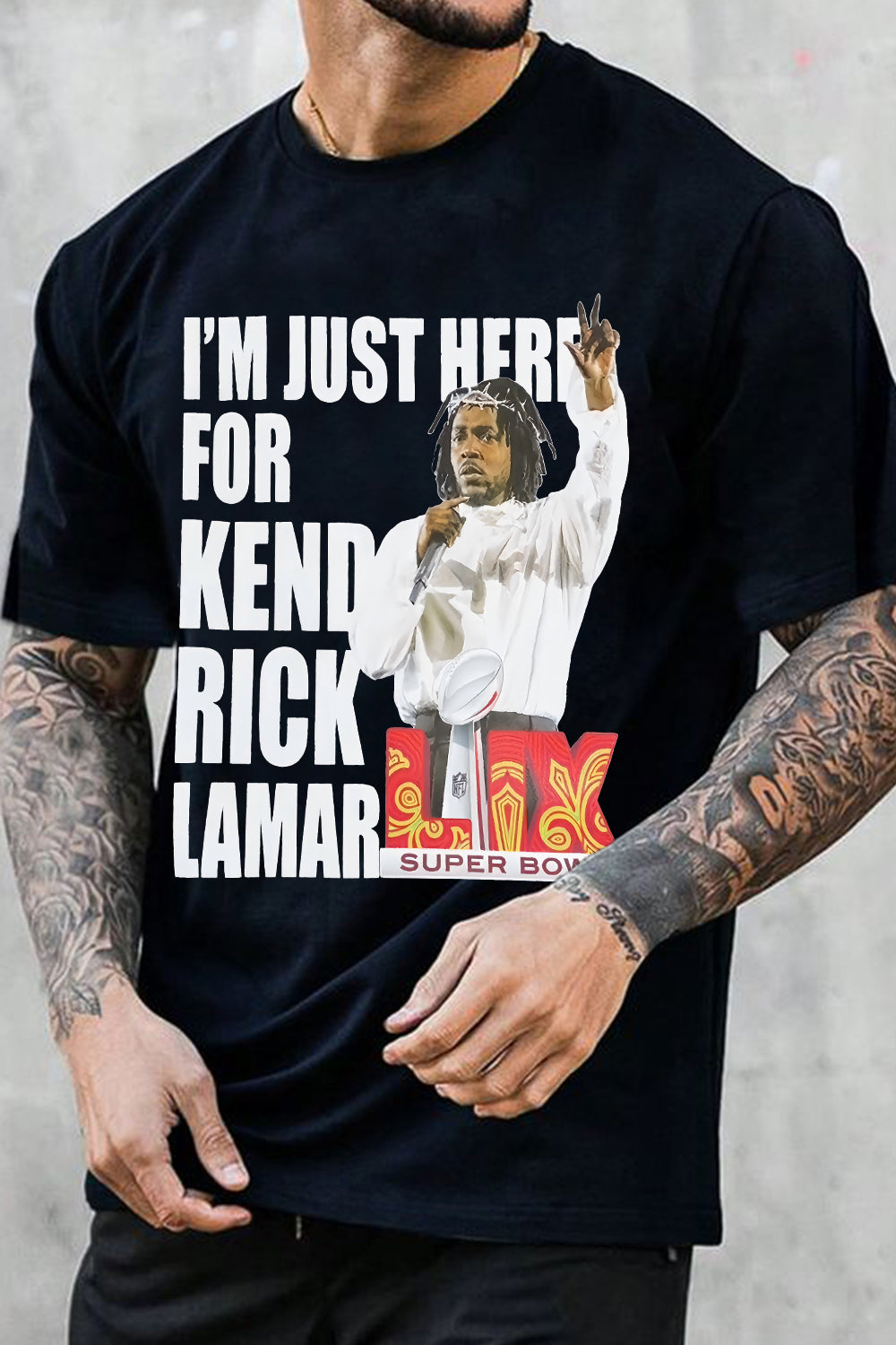 Kendrick Lamar Music Grammys Tee For Men