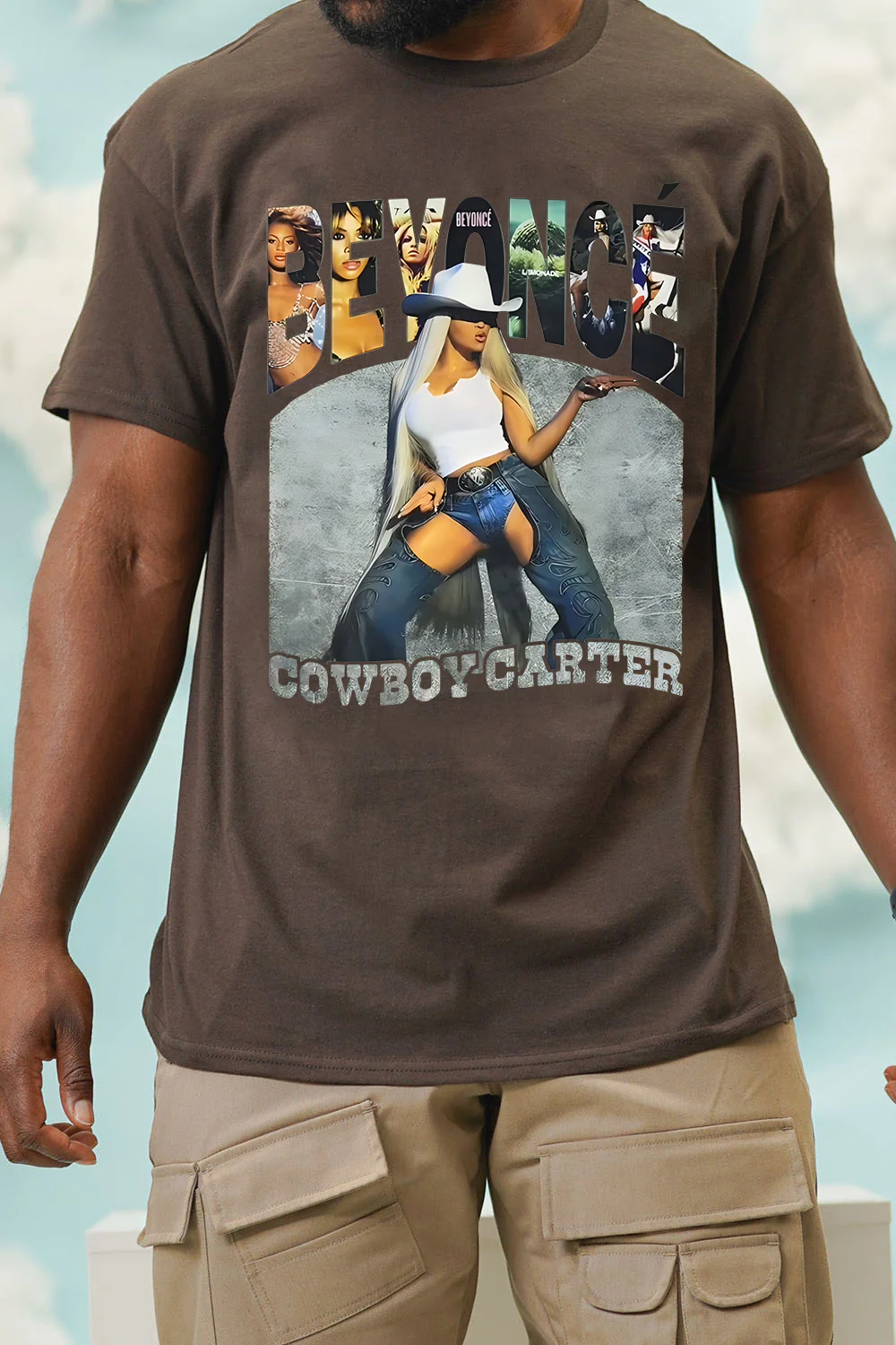 Beyonc�� Cowboy Carter Tour Graphic Tee For Men