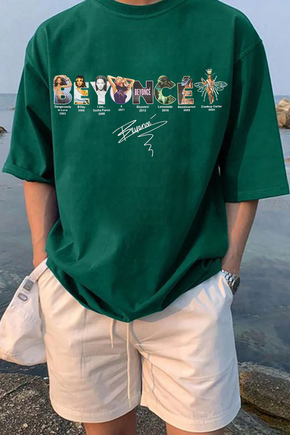 Beyonc�� Concert Album Beehive Tee For Men