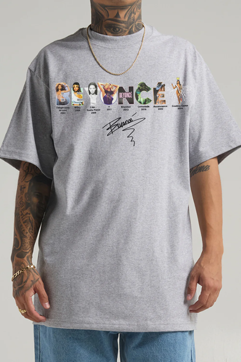 Beyonc�� Concert Album Beehive Tee For Men