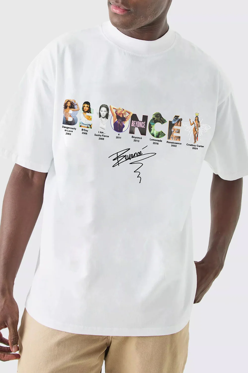 Beyonc�� Concert Album Beehive Tee For Men