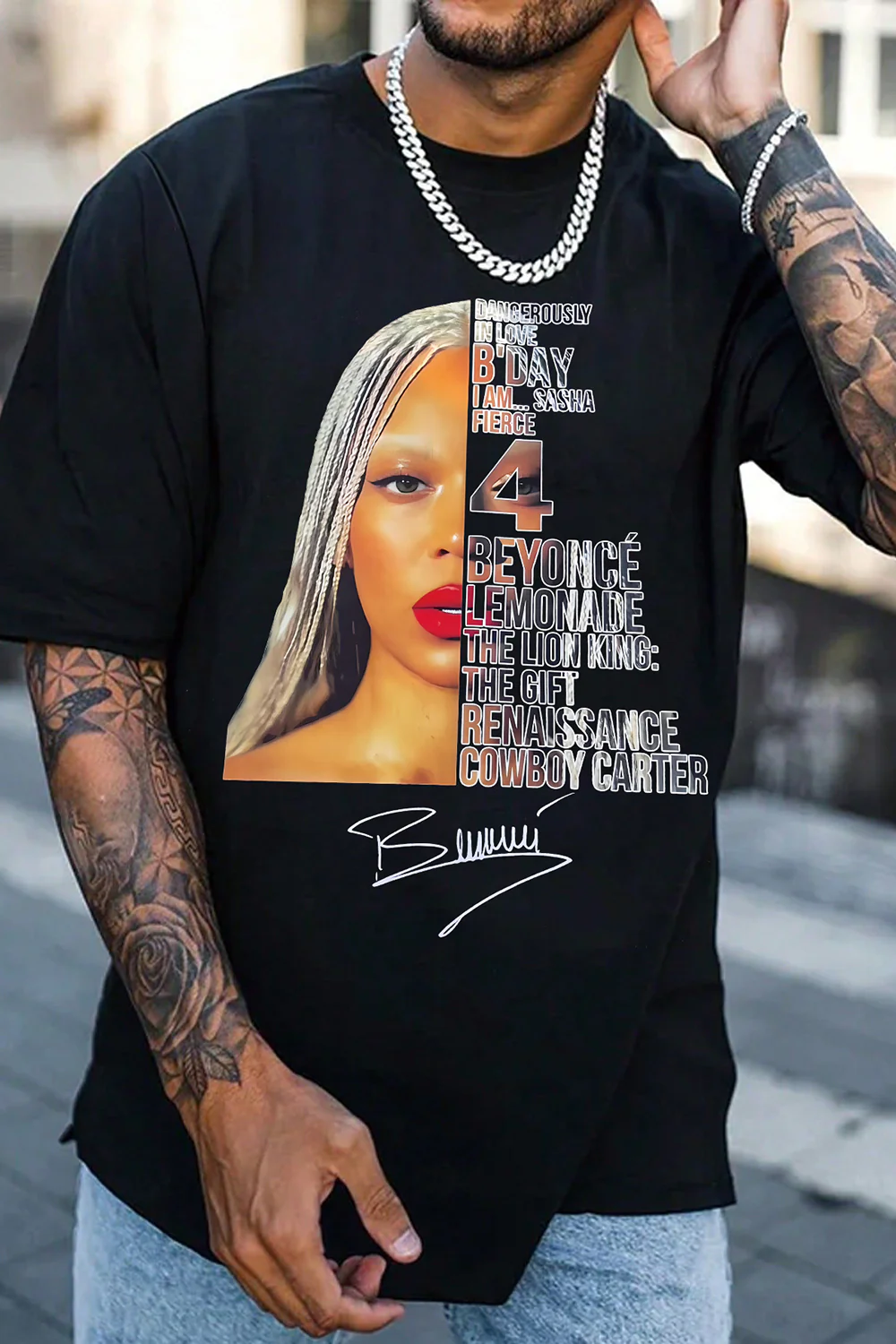 Beyonc�� Concert Beyhive Renaissance Tee For Men