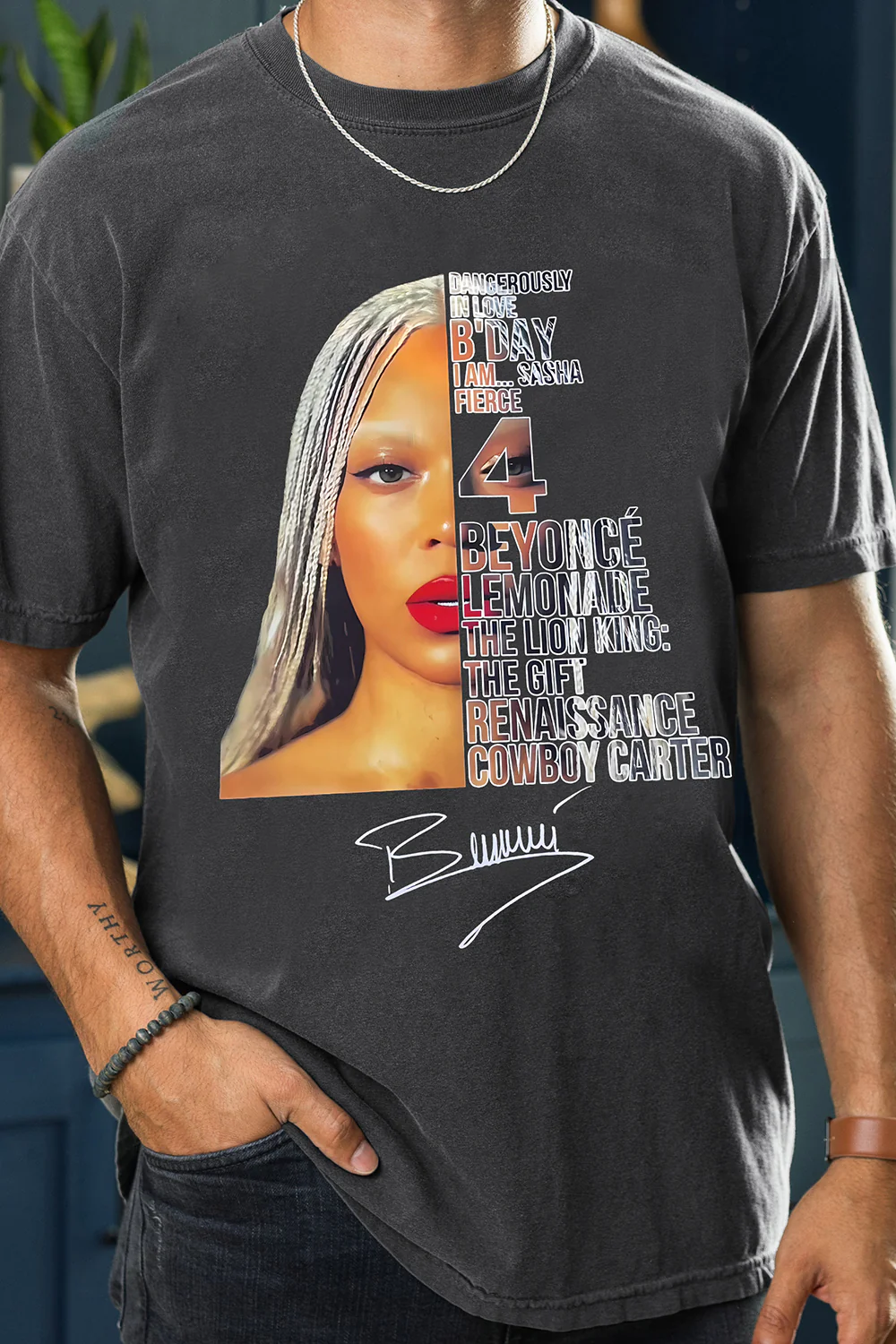 Beyonc�� Concert Beyhive Renaissance Tee For Men