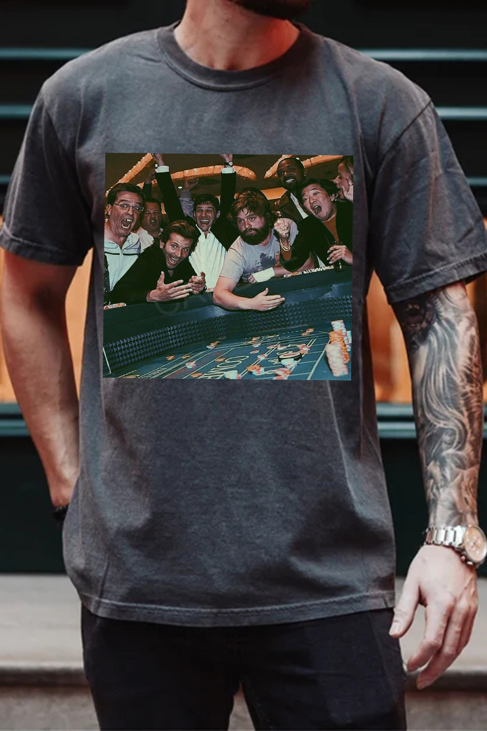The Hangover Blackjack Scene Graphic Tee For Men