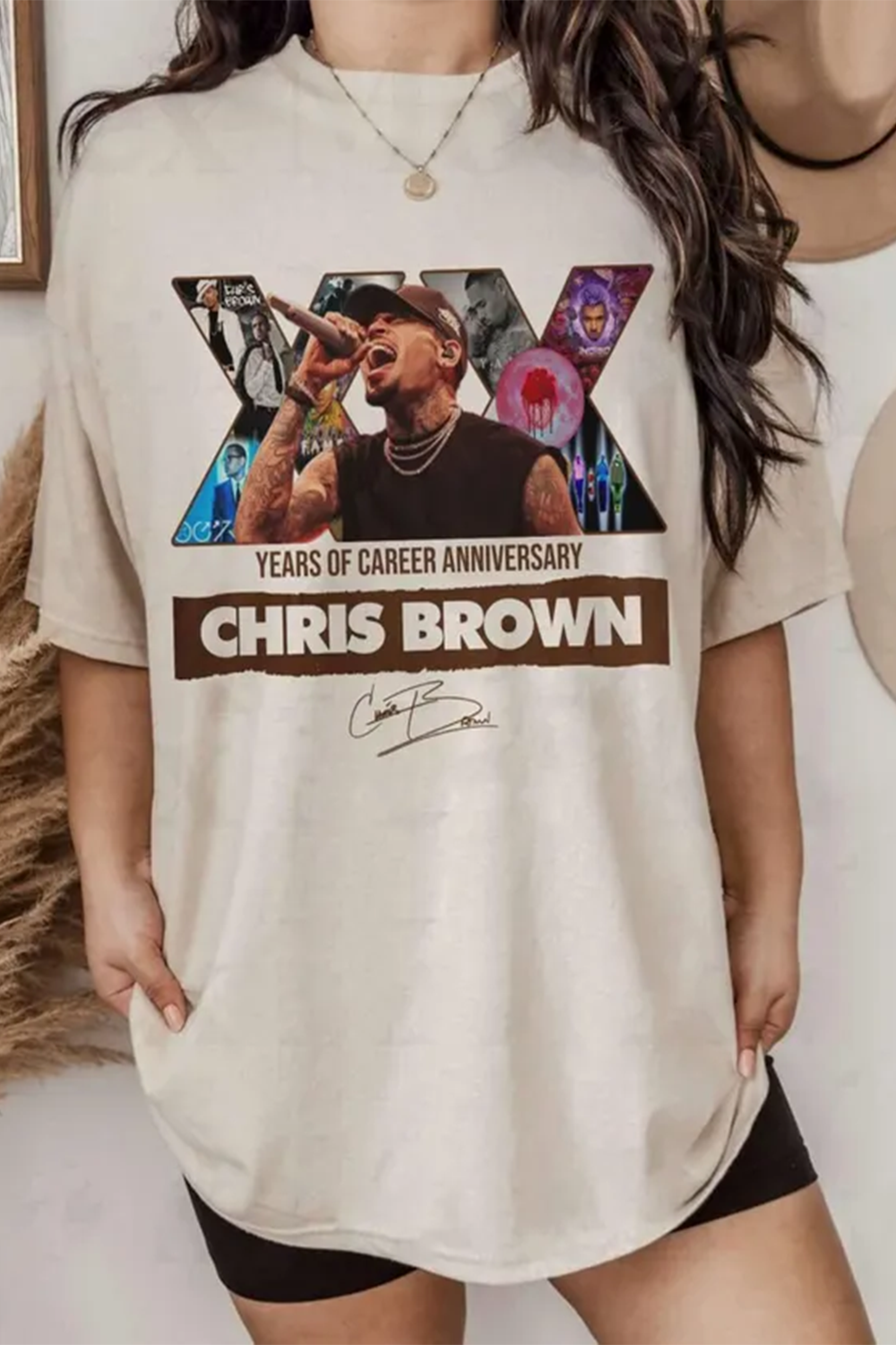 Breezy Bowl XX Tour 2025 Shirt & Chris Brown Tour Crewneck Sweatshirt For Fans