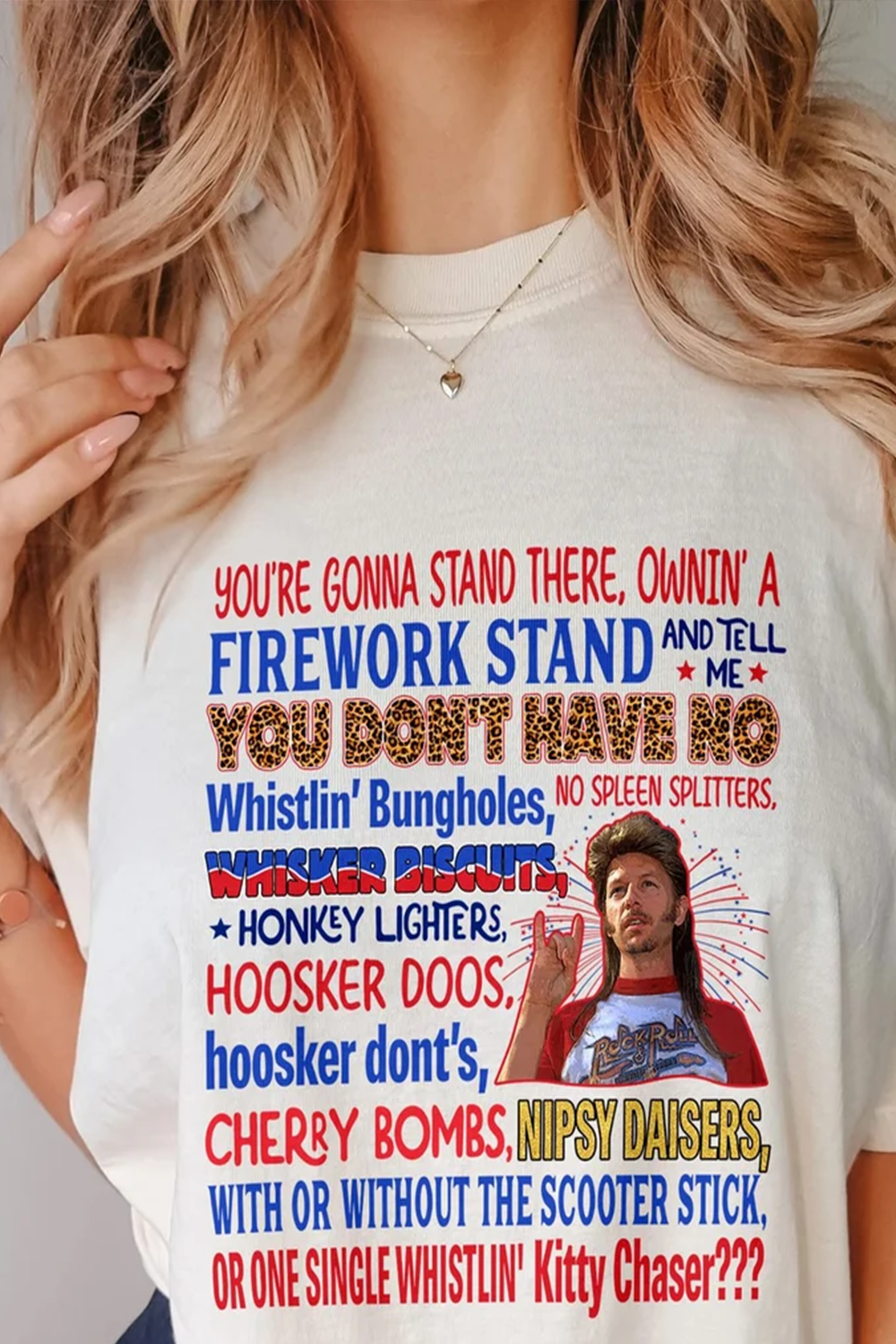 Joe Dirt Patriotic Tee