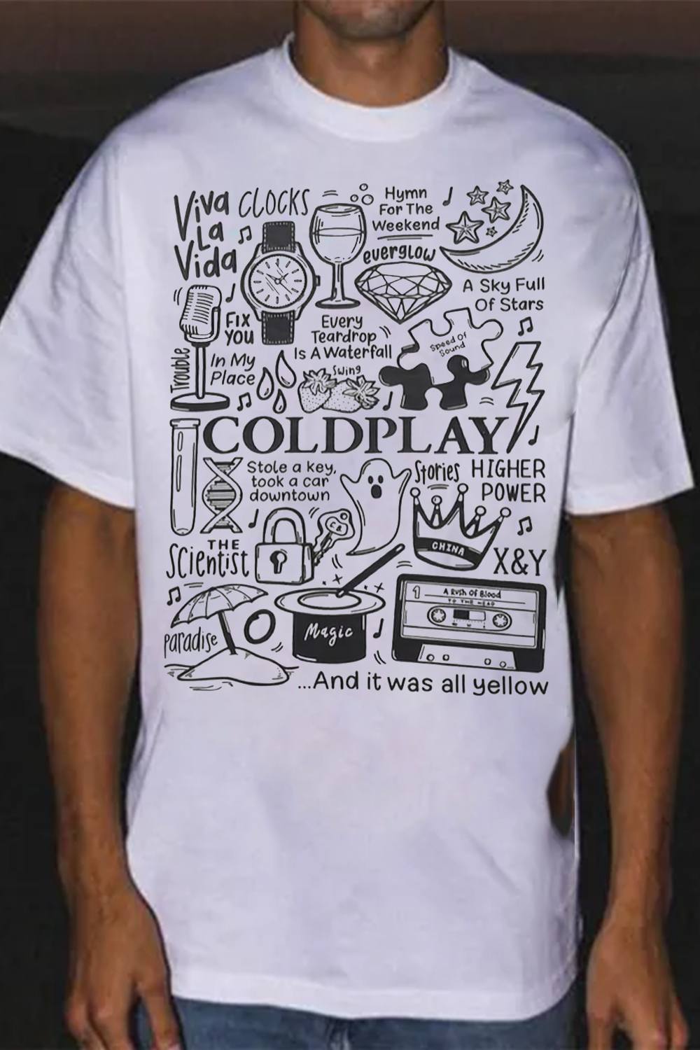 coldplay  shirt
