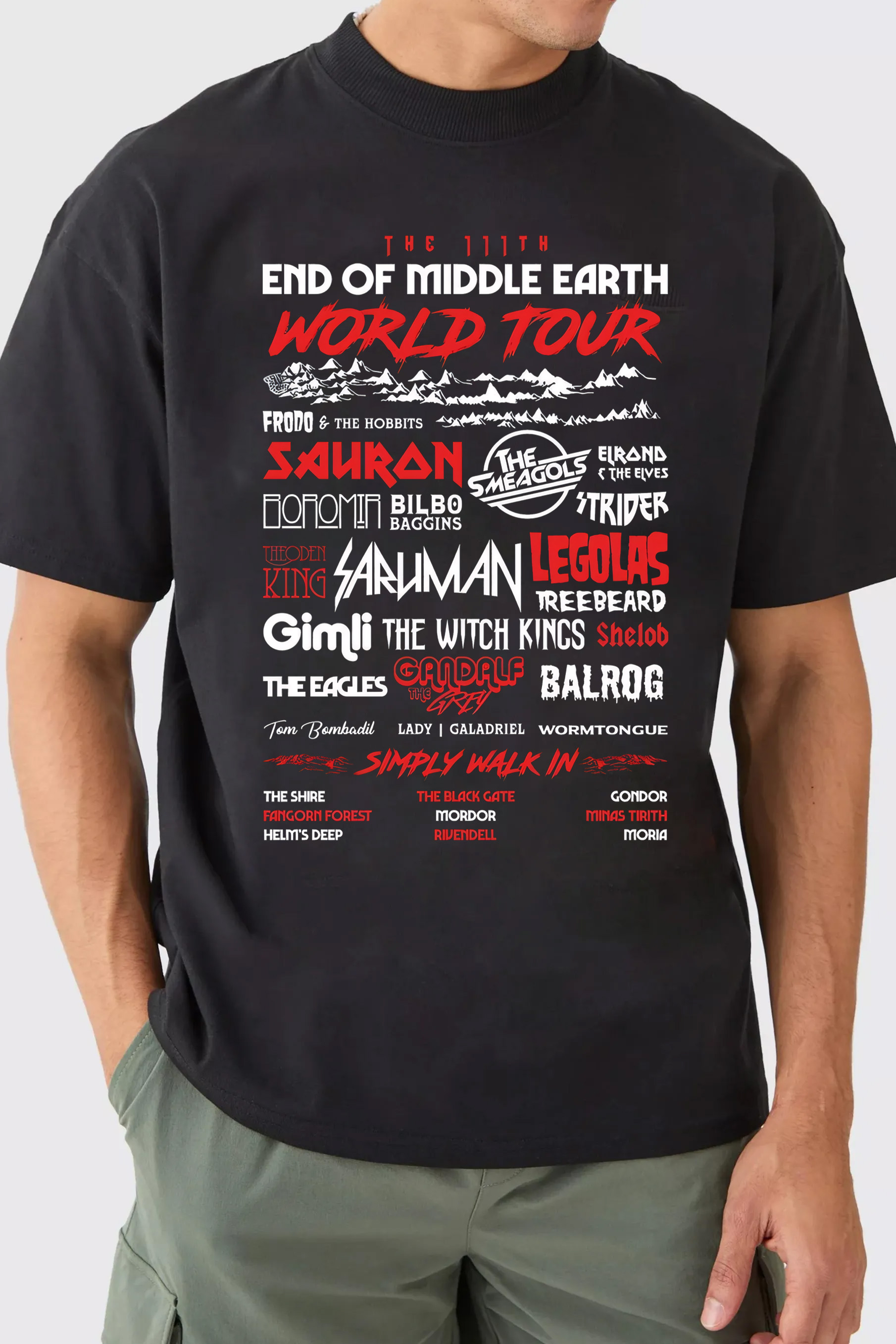 LOTR End of Middle Earth Shirt