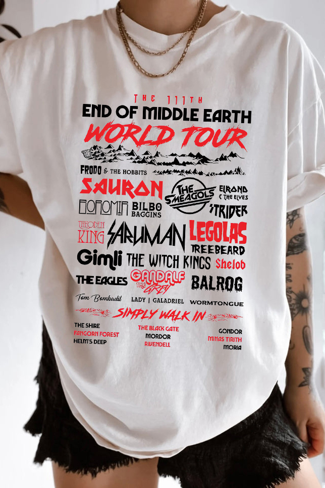 LOTR End of Middle Earth Shirt