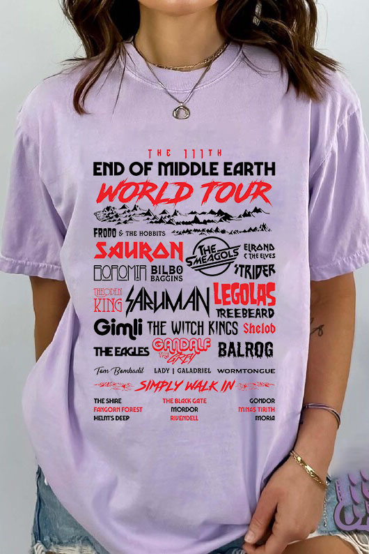 LOTR End of Middle Earth Shirt