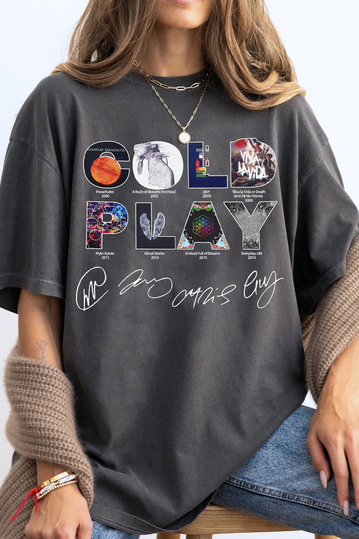 Coldplay shirt for Women