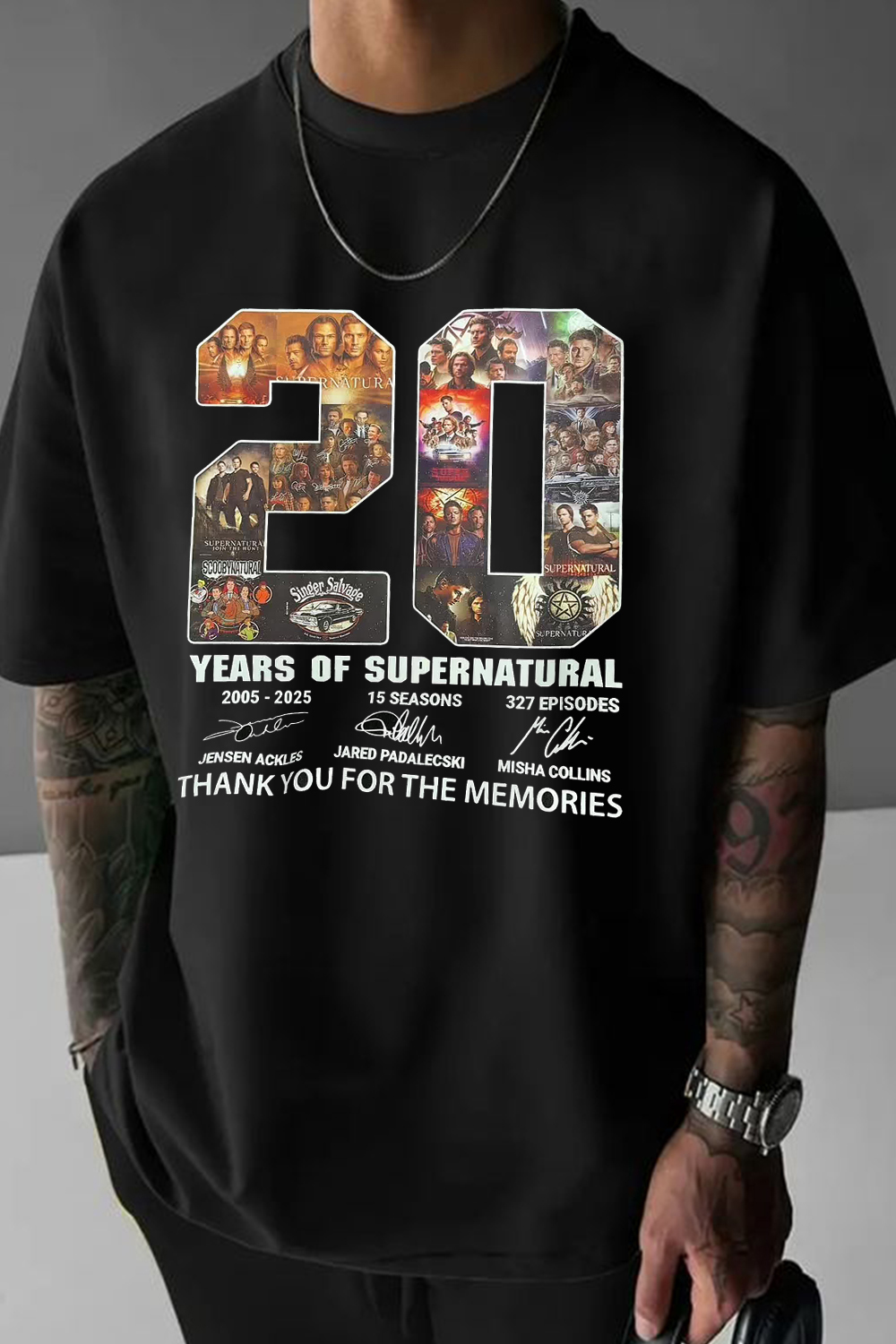 20 years of supernatural T-shirt