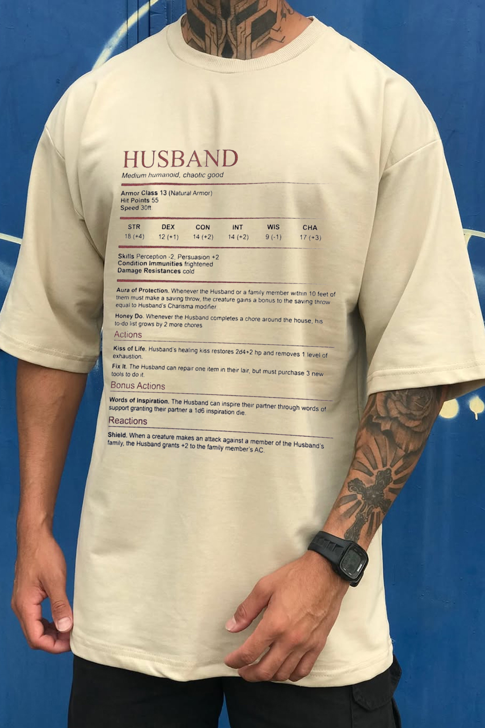 STR, DEX, CHA Shirt