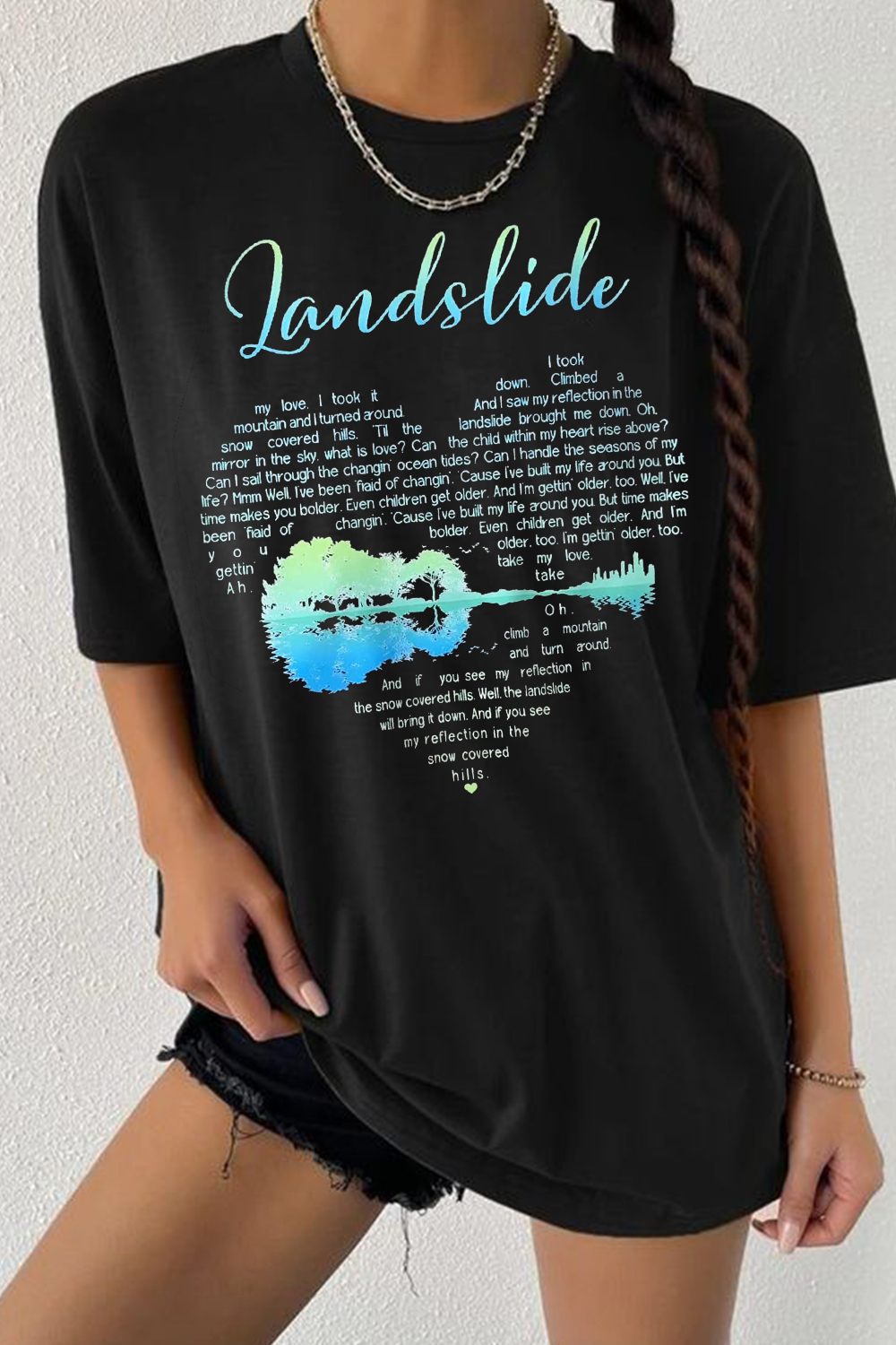 Wear a t-shirt with lyrics that touch your soul