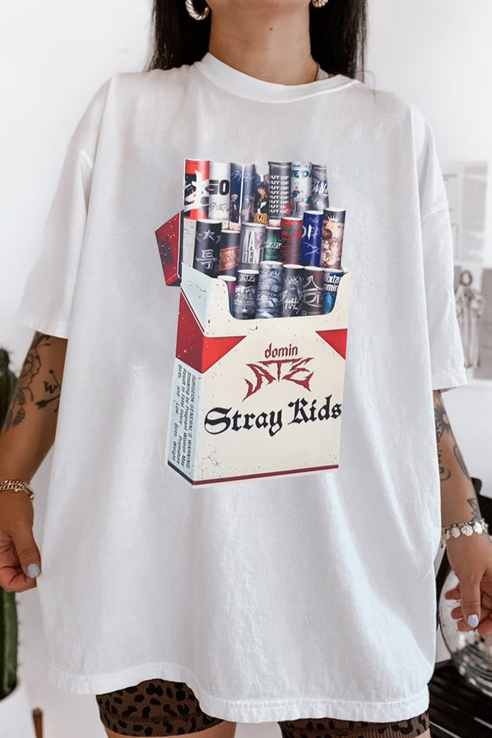 straykidsstay cigarette t-shirt