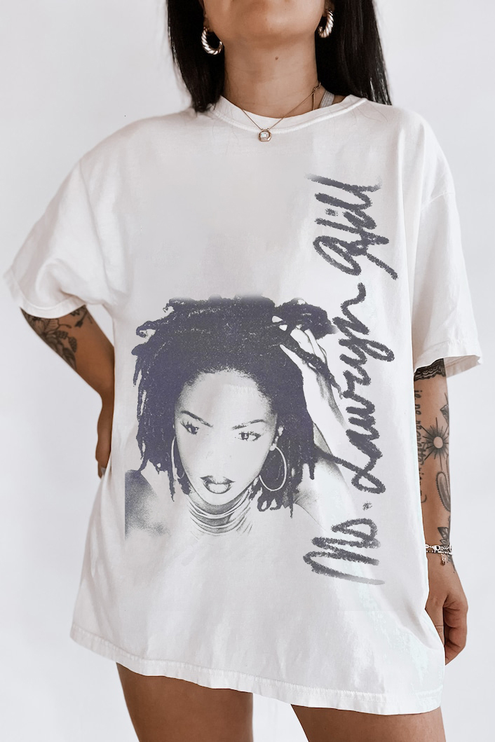 Lauryn Hill design t-shirt