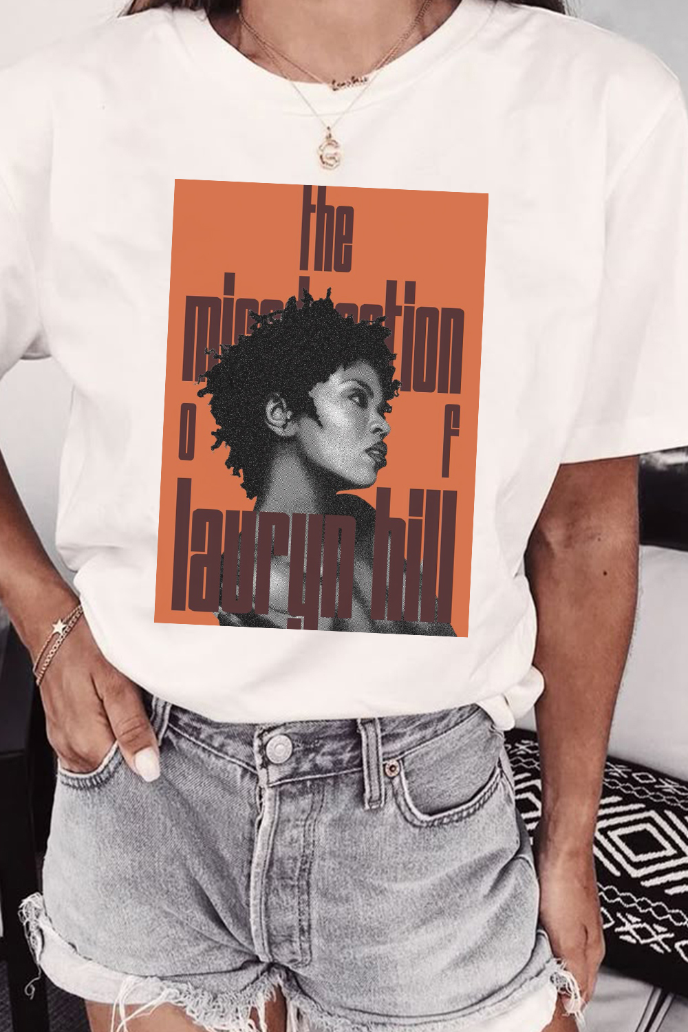 Lauryn Hill poster design t-shirt