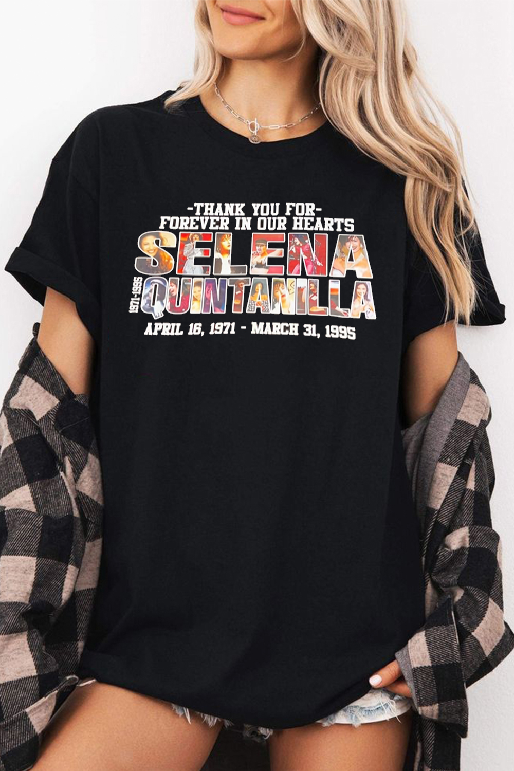 Selena fans Print Short Sleeve T-Shirt