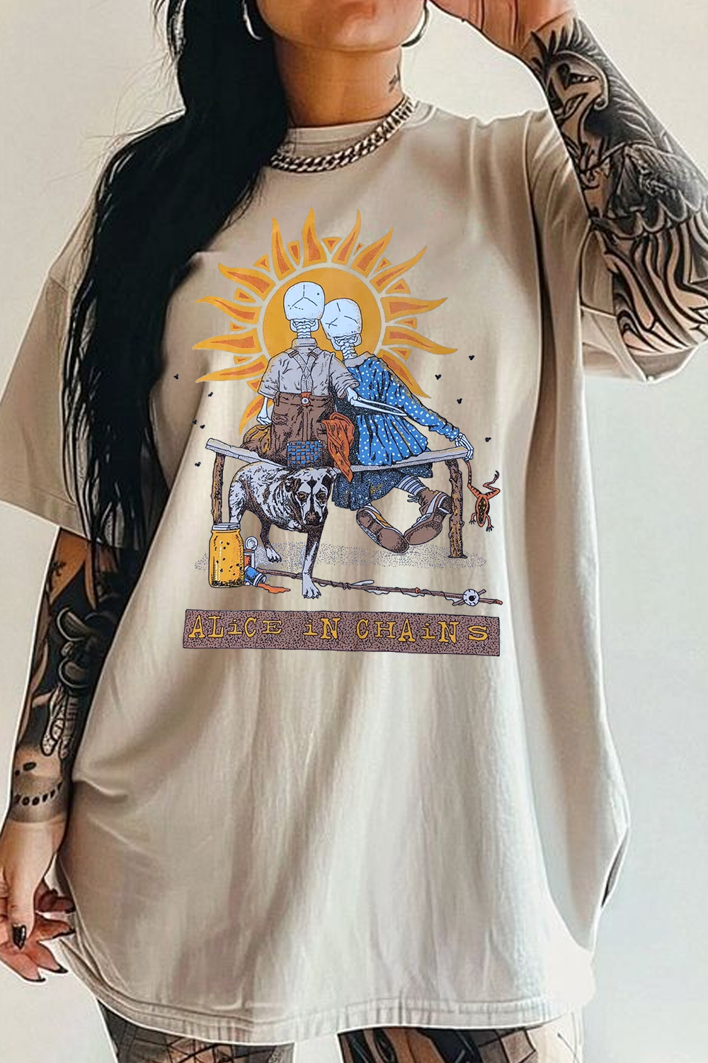 aliceinchains album print t-shirt