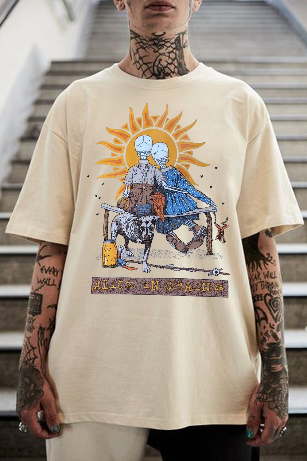 aliceinchains  print t-shirt