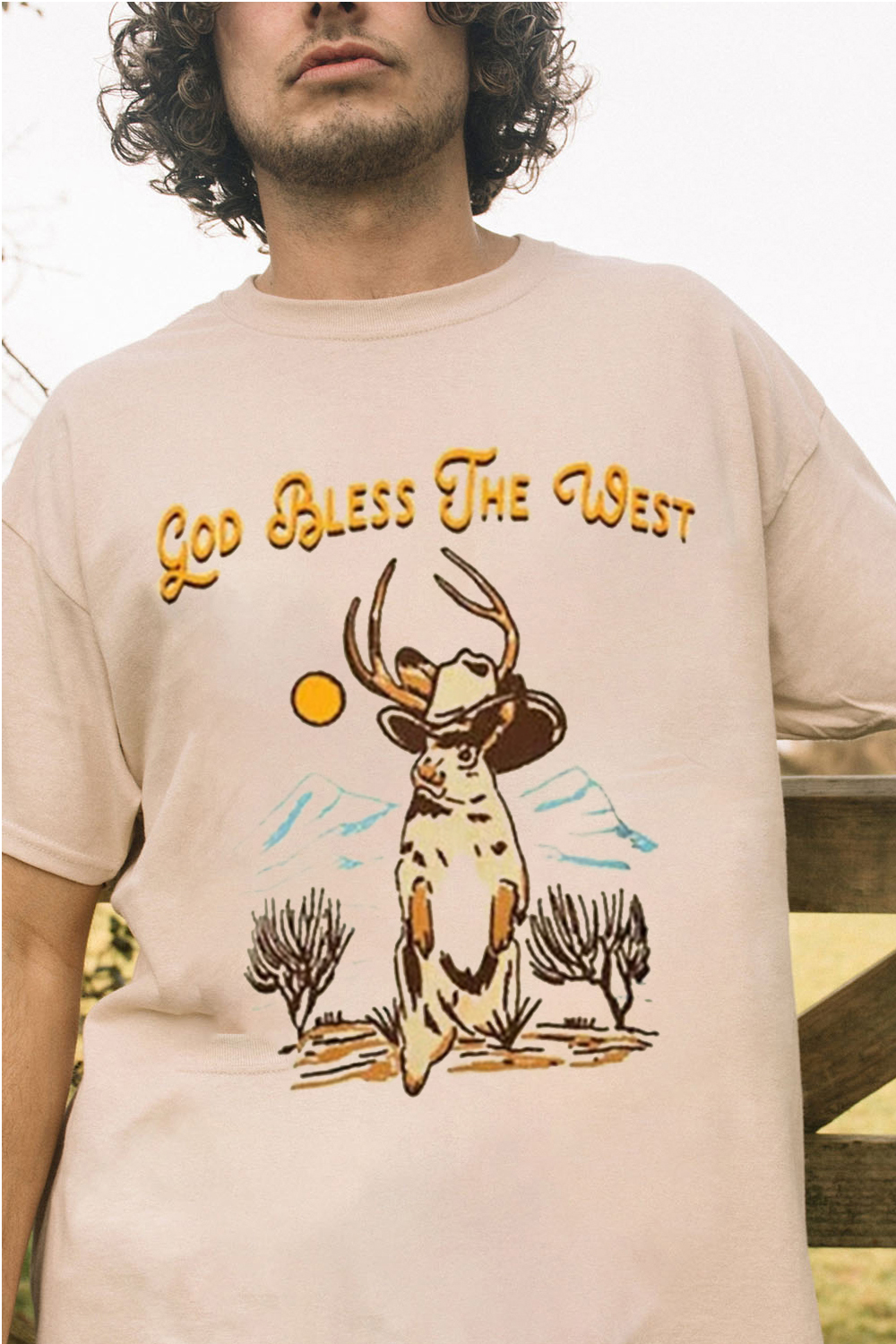 God Bless The West T Shirt