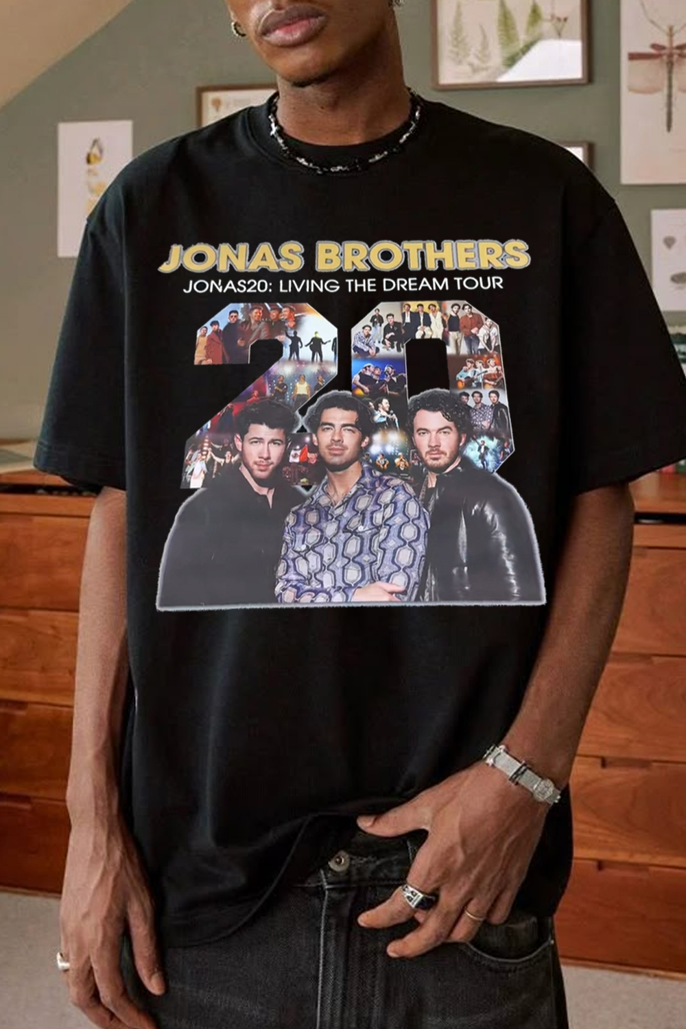 Jonas Brothers' Dream Journey print t-shirt