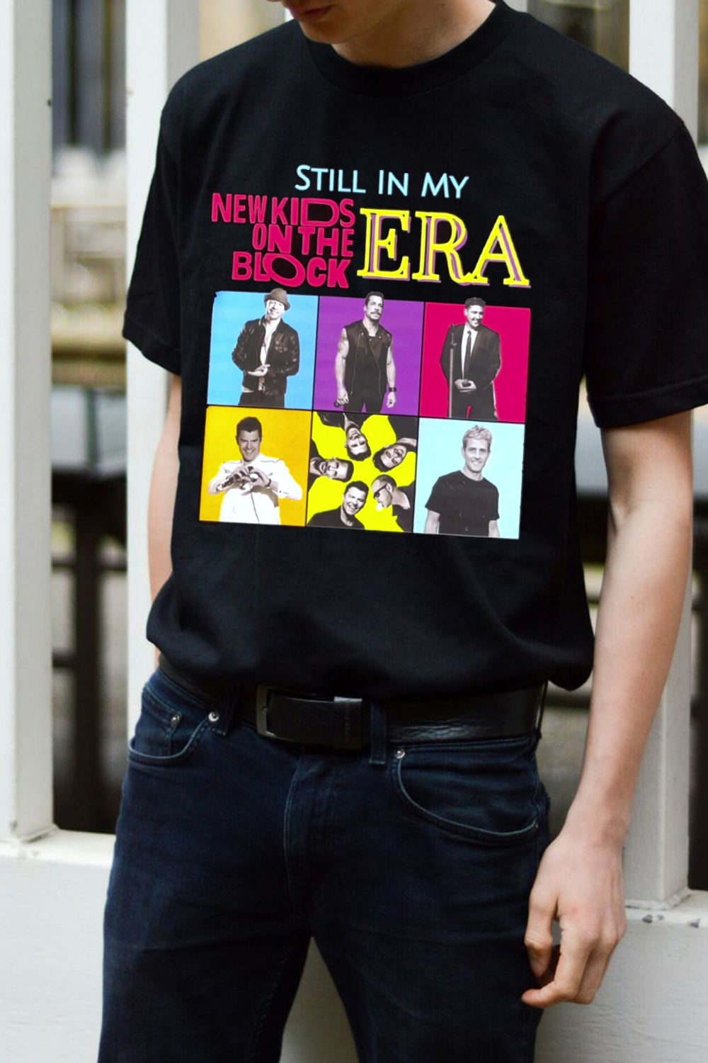 New Kids on the Block 40th Anniversary men t-shirt