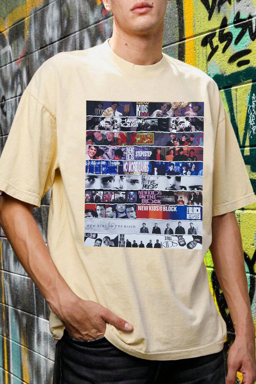 I love NKOTB band t-shirt