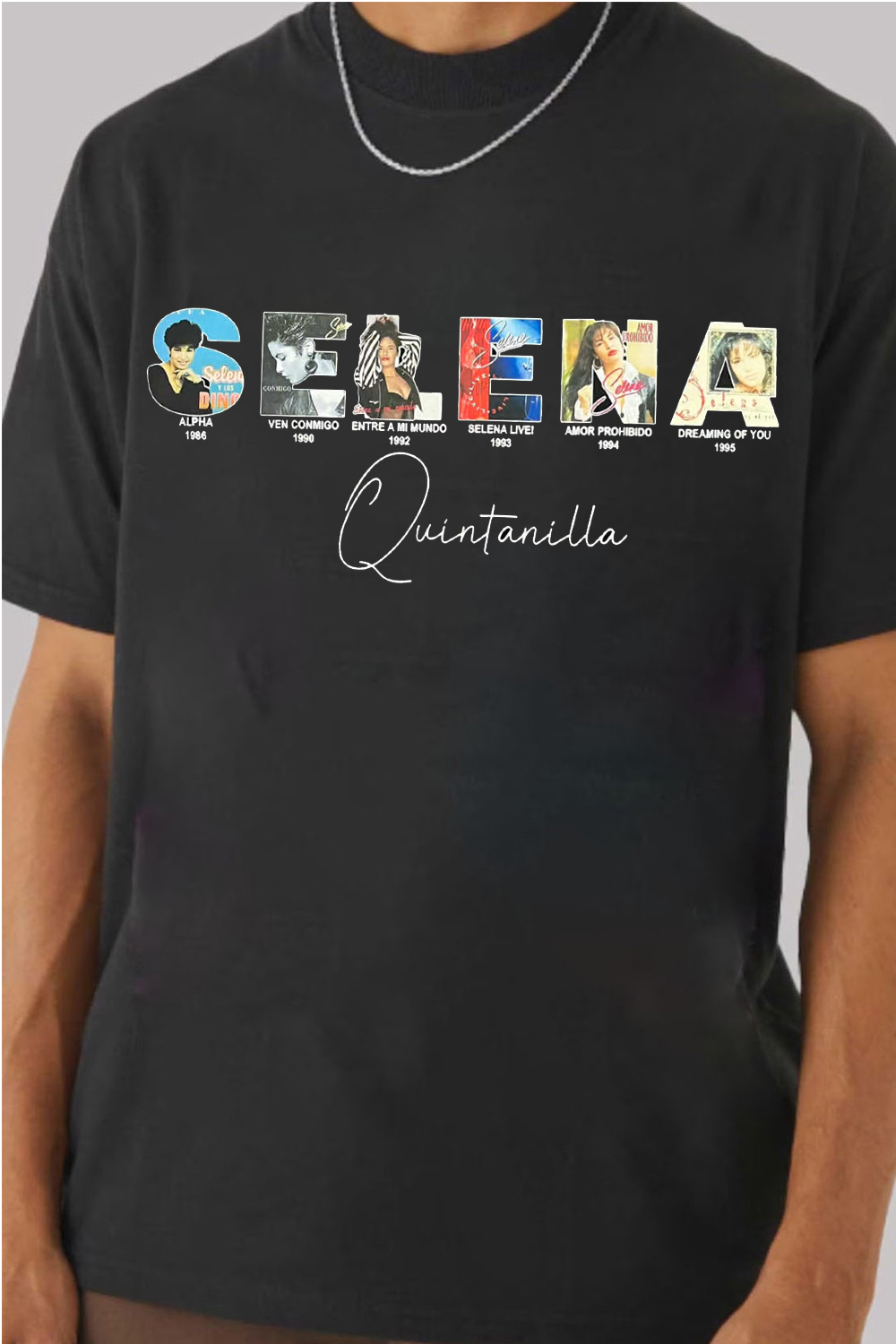 I love Selena and her music T-shirt