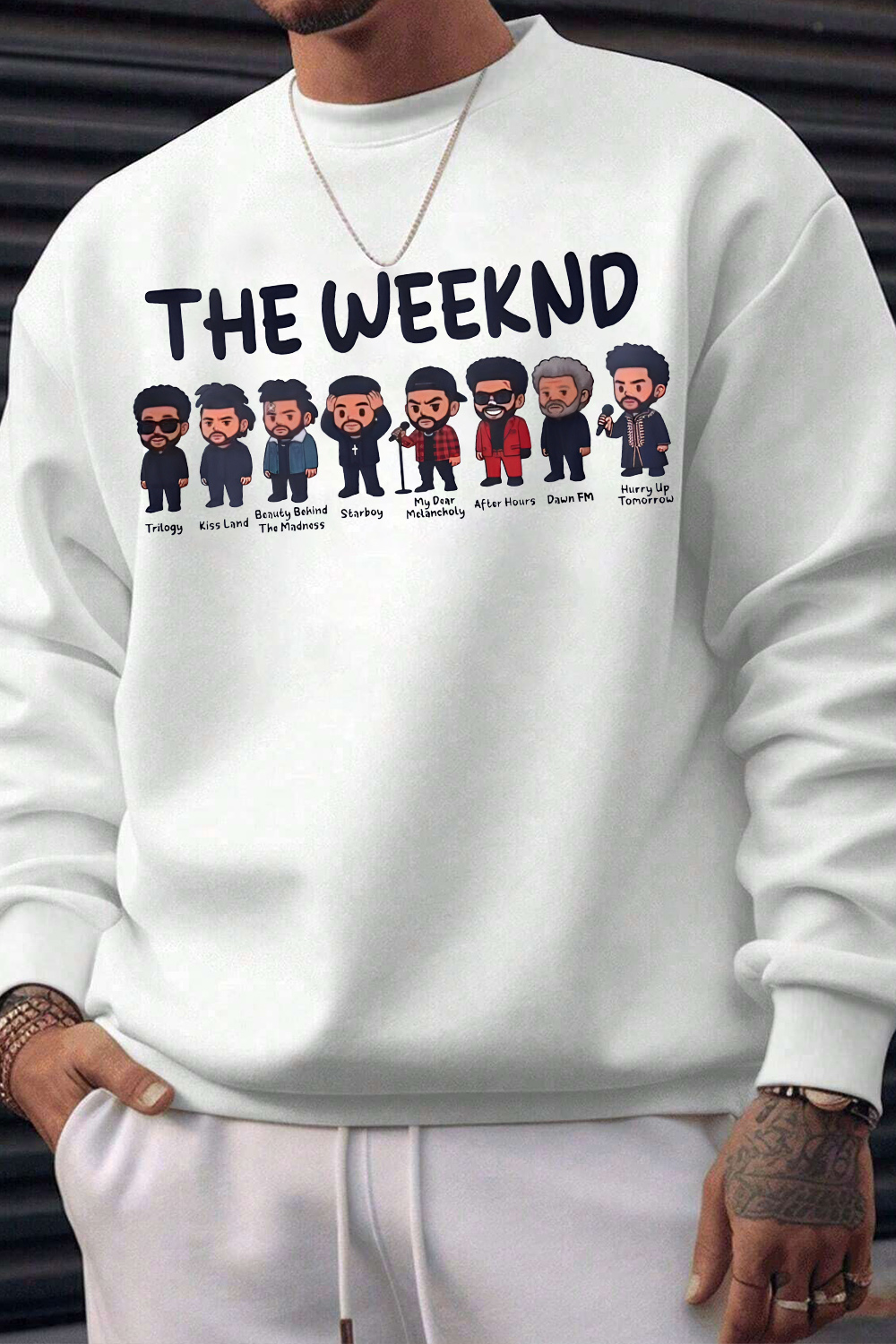Rock The Weeknd tee and shine brighter