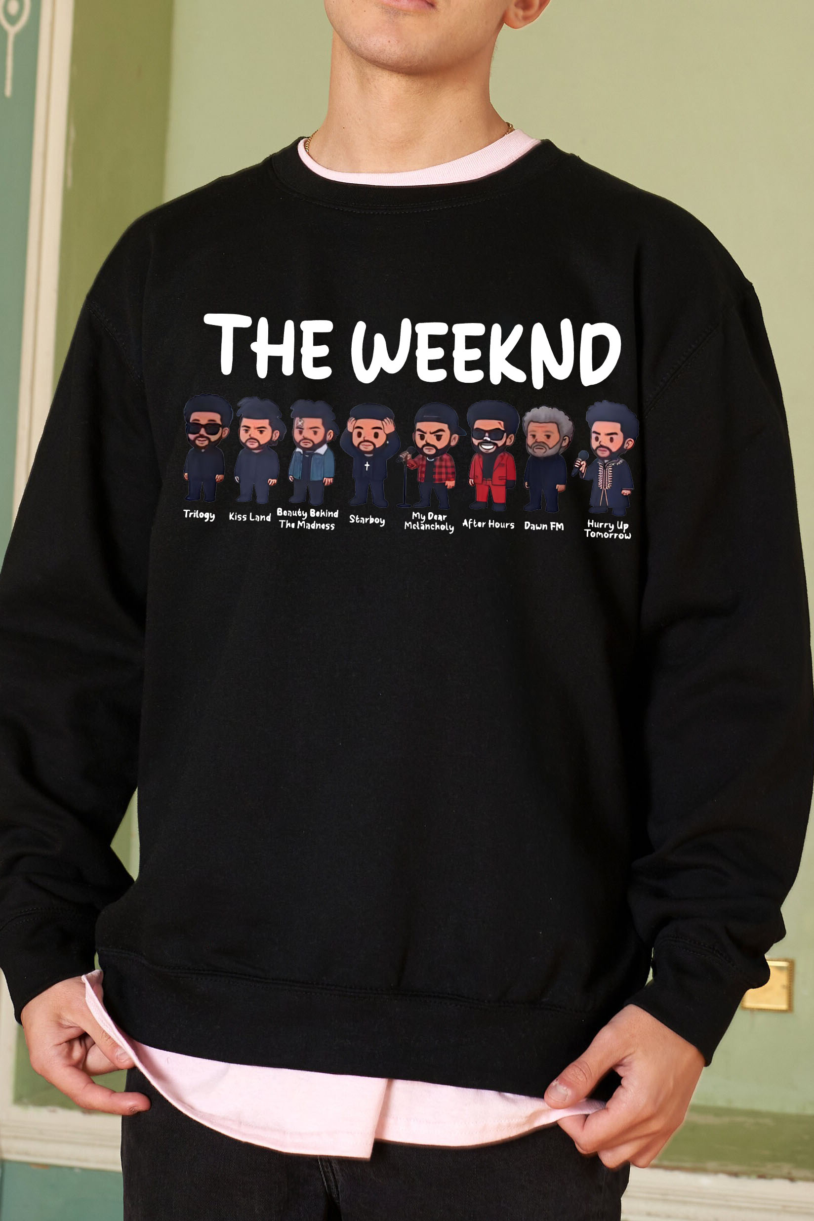 Rock The Weeknd tee and shine brighter