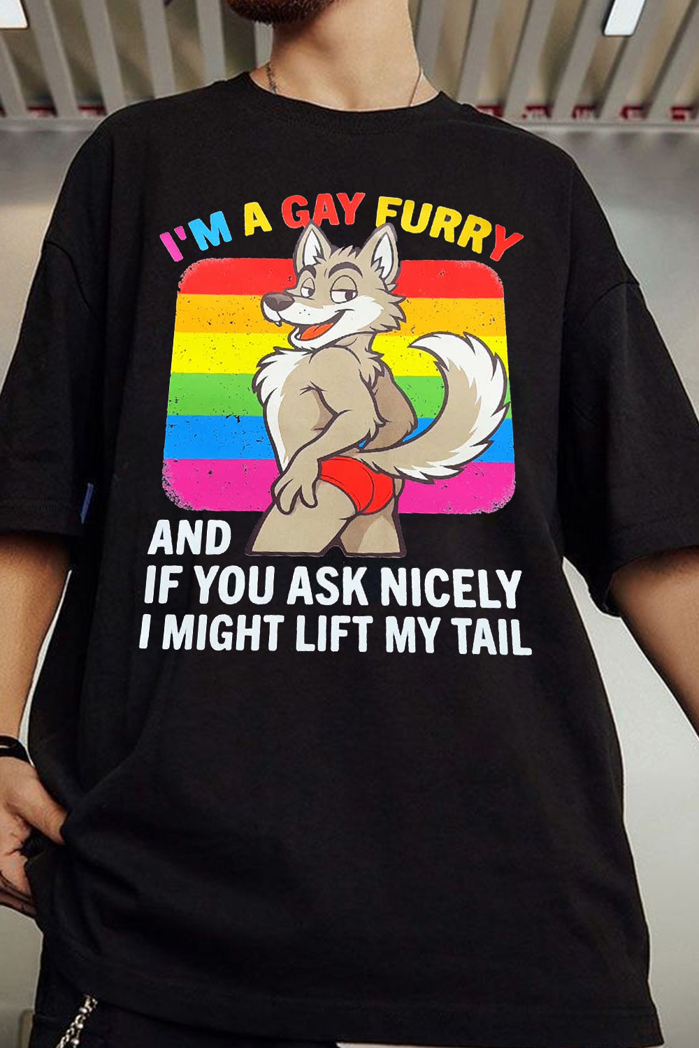 This tail doesn’t ask permission to wag shirt