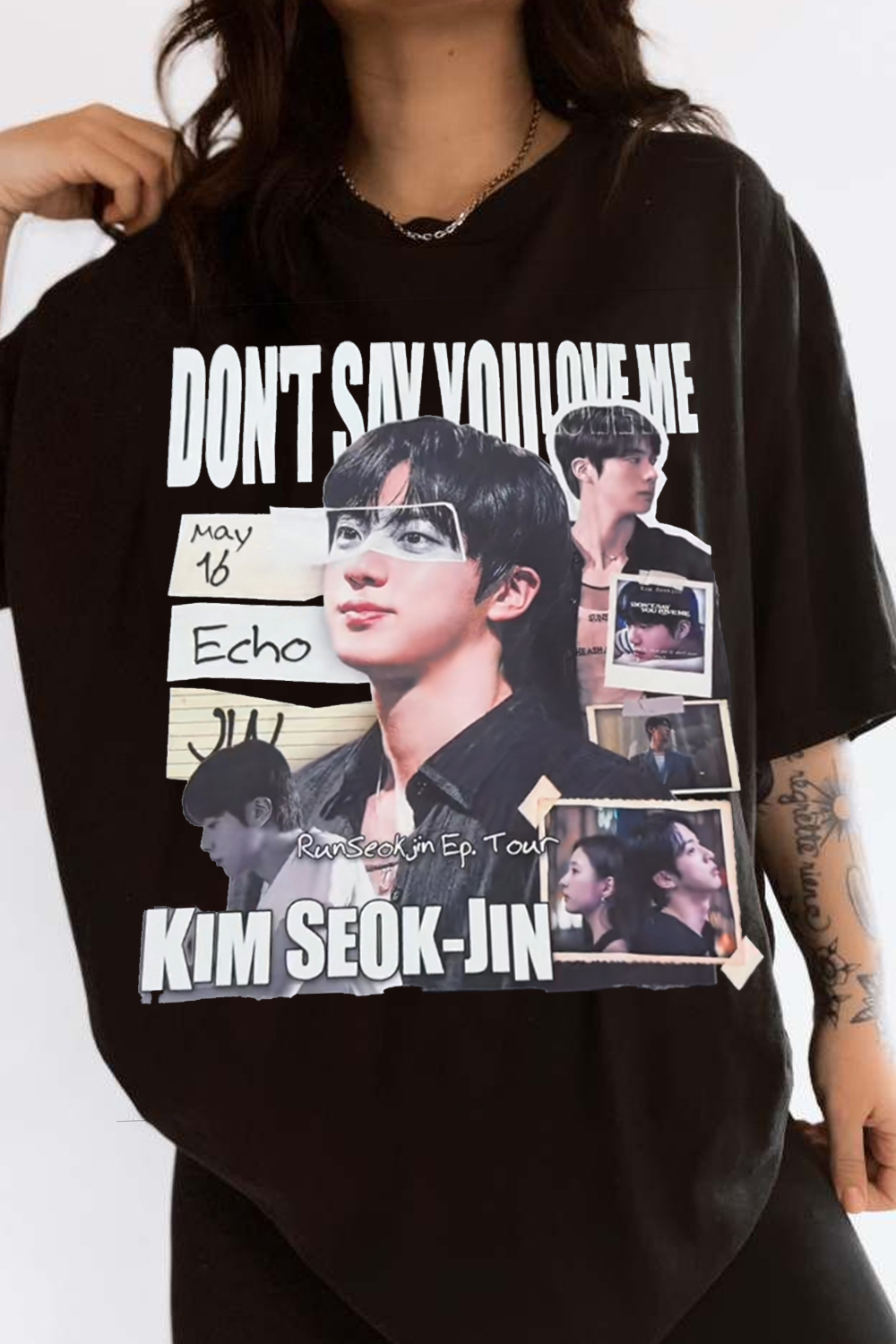 kimseokjin short sleeve t-shirt