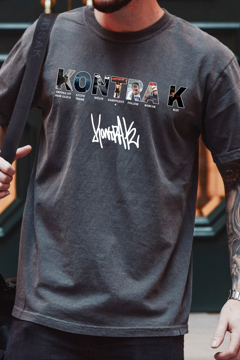 Fr echte Fans Exklusive Kontra K Shirt