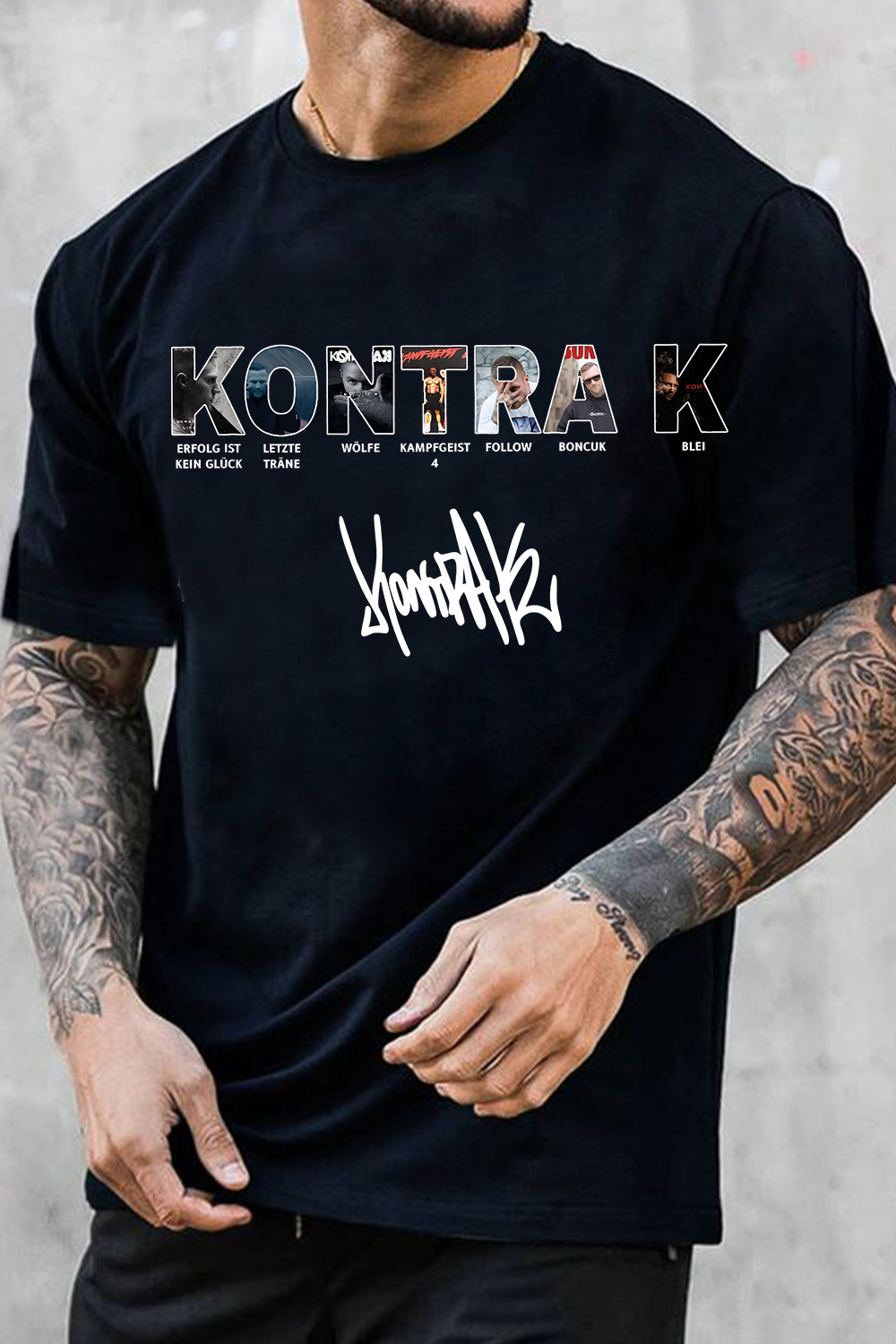 Fr echte Fans Exklusive Kontra K Shirt
