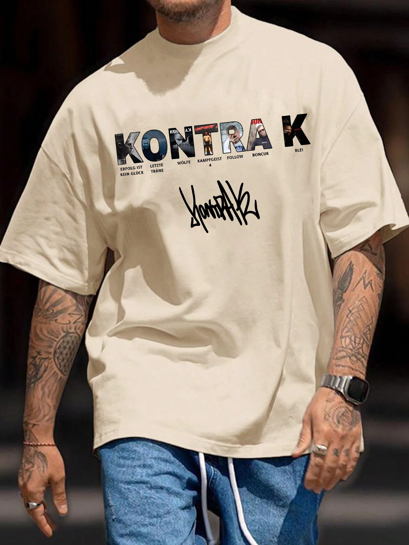 Fr echte Fans Exklusive Kontra K Shirt