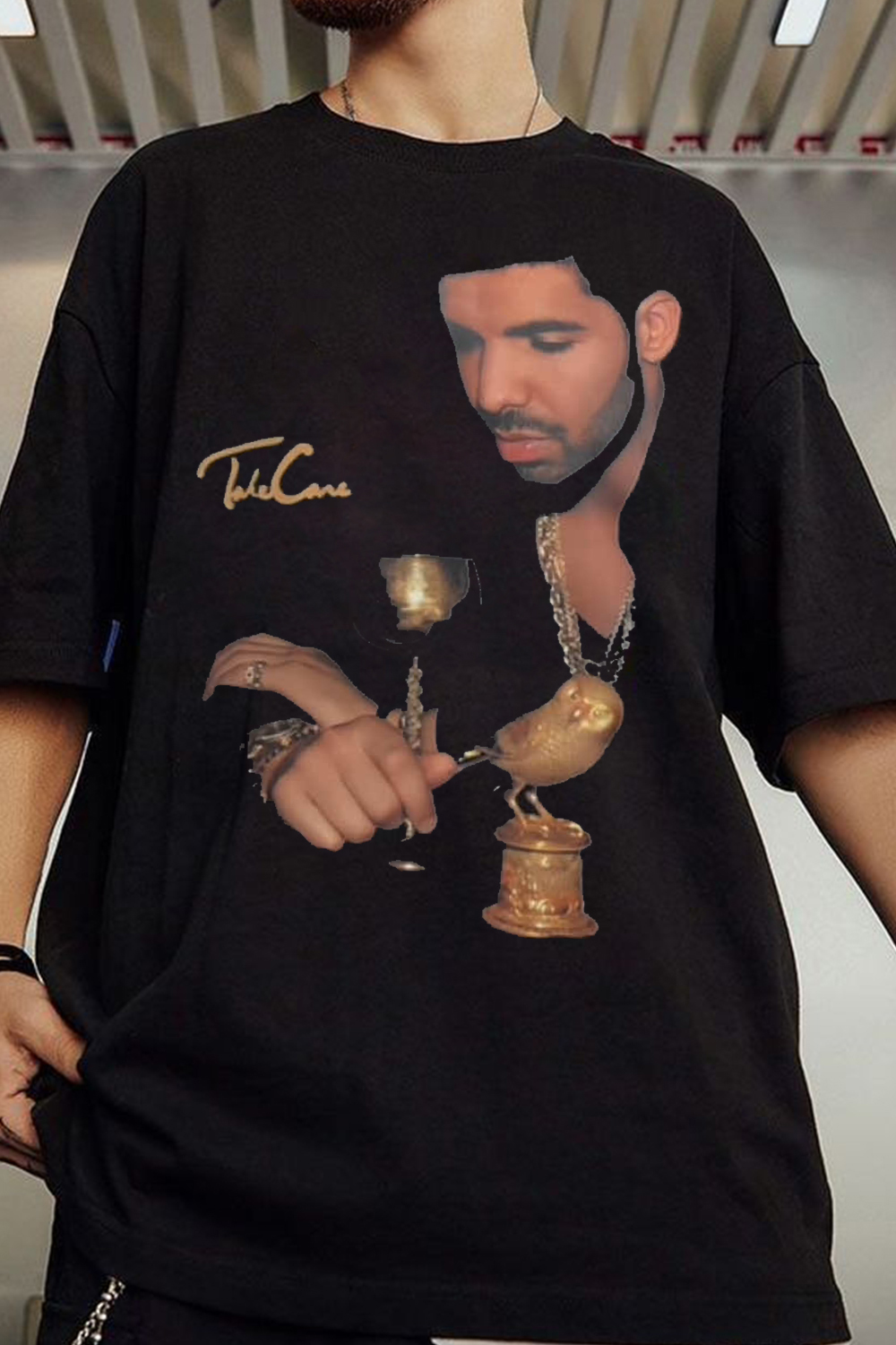 DRAKE TAKE CARE ALBUM GRAPHIC Tshirt
