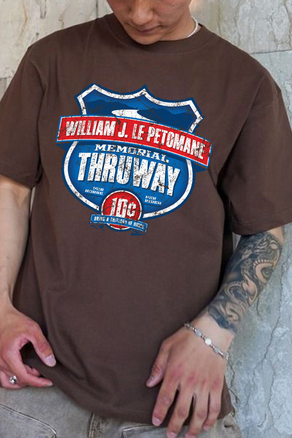 William J LePetomane Memorial Thruway T-Shirt