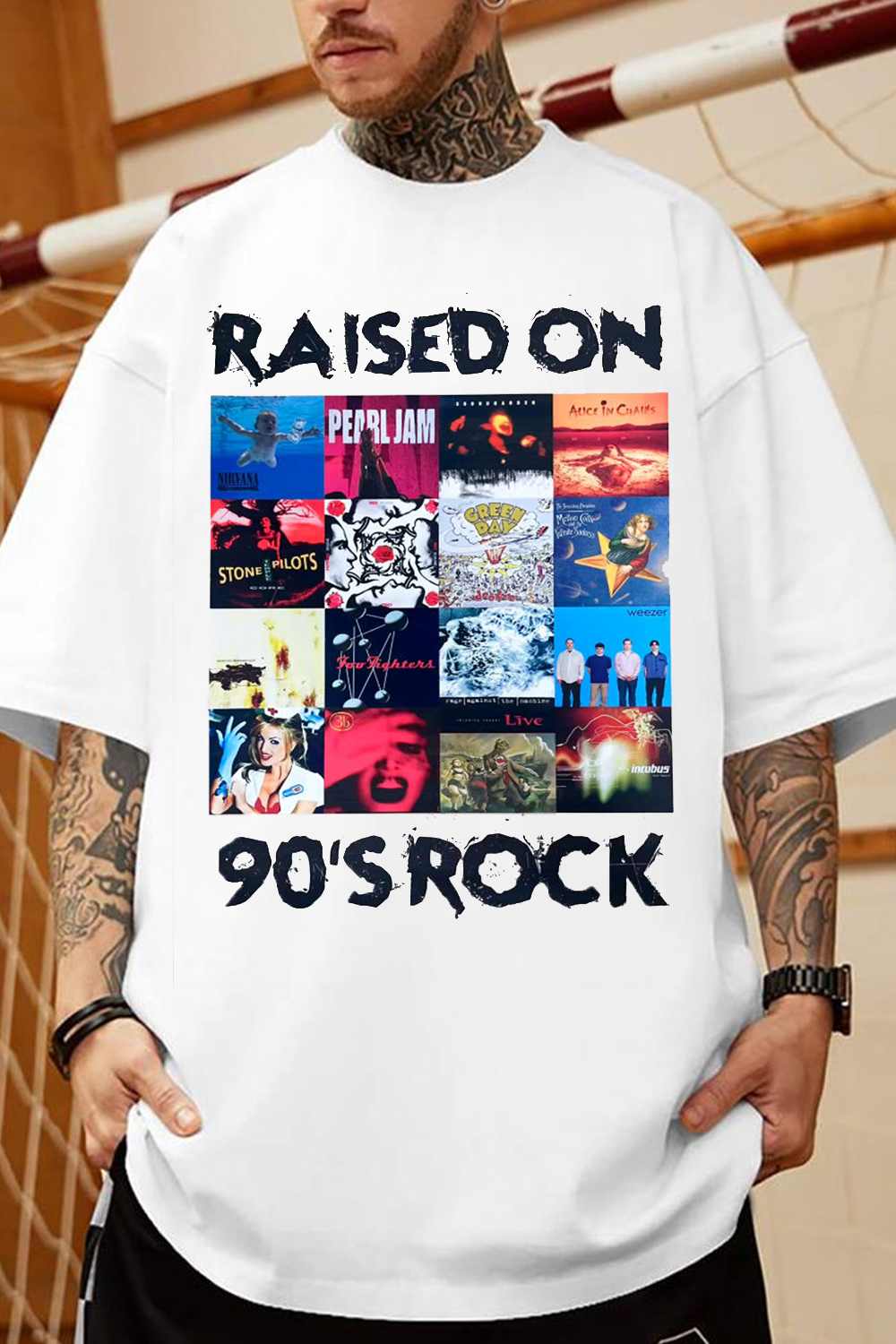 90s rock shirt