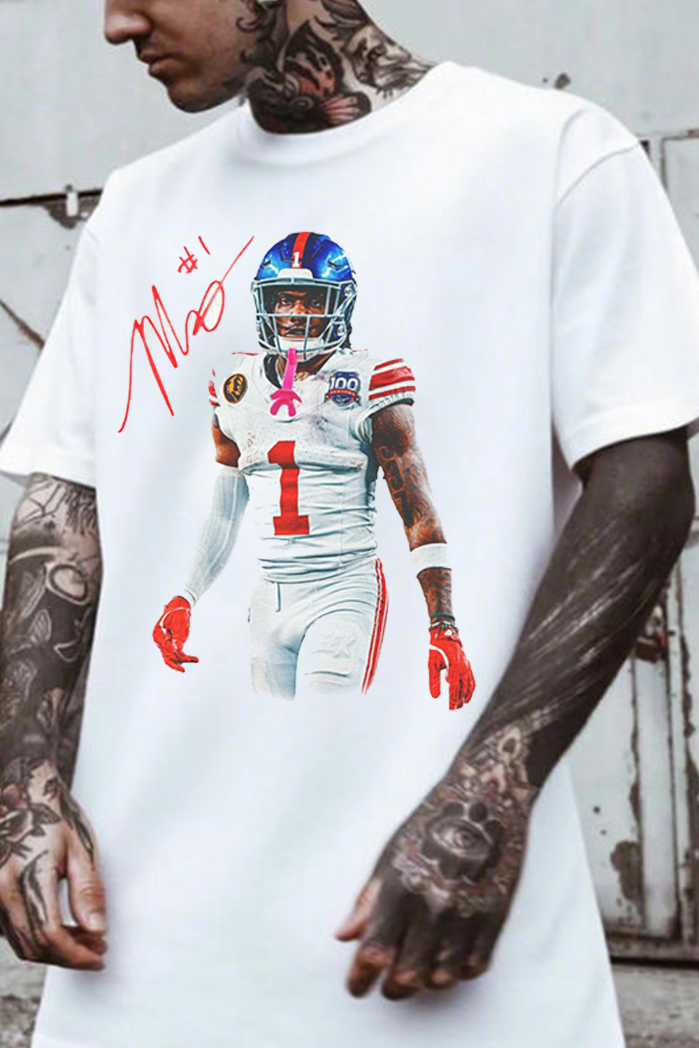 Malik Nabers Tee